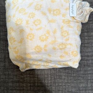 solly baby Yellow Floral Swaddle Blanket